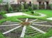 Disein Of The Garden With His Hands